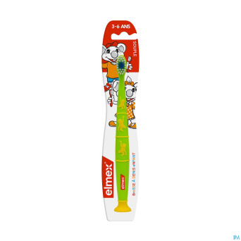 Elmex brosse a dents enfant souple 3-6ans
