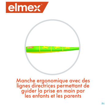 Elmex brosse a dents enfant souple 3-6ans