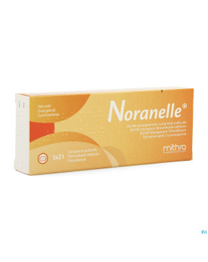 Noranelle 20/100mcg comp pell  3 x 21