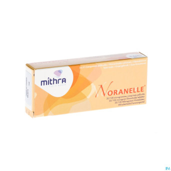 Noranelle 20/100mcg comp pell  3 x 21