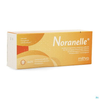 Noranelle 20/100mcg comp pell  6 x 21