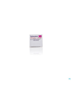 Xylocaine 1% adrenaline 1:200 000 sol inj 20 ml