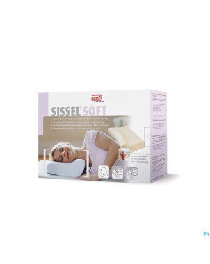 Sissel soft oreiller visco-elastique+taie velours