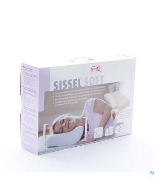 Sissel soft oreiller visco-elastique+taie velours