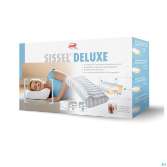 Sissel deluxe oreiller large + taie matelassee
