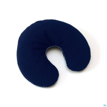 Sissel buchi bleu oreiller nuque garni de sarrasin