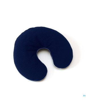 Sissel buchi bleu oreiller nuque garni de sarrasin