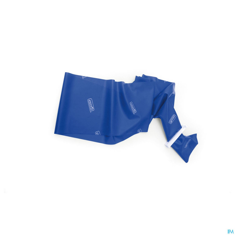 Sissel fitband 2m x-strong bleu + clip