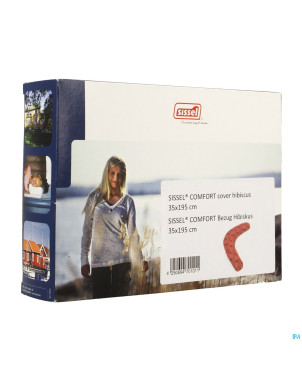 Sissel housse coton hibiscus pr coussin comfort
