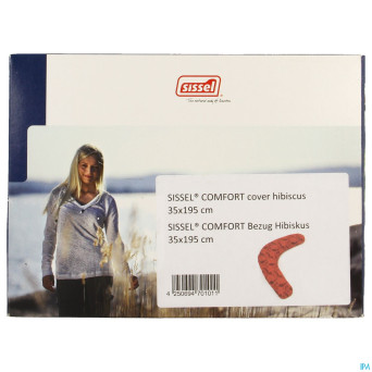Sissel housse coton hibiscus pr coussin comfort