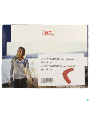 Sissel housse coton hibiscus pr coussin comfort