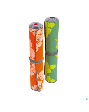 Sissel yoga natte fleurs orange