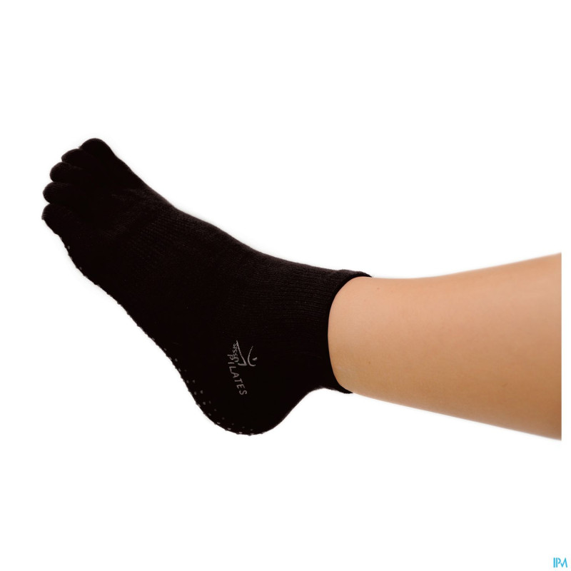Sissel pilates sockx coton noir    s/m t35-39