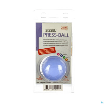 Sissel press ball medium bleu