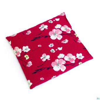 Sissel cherry coussin noyaux cerise 23x26cm