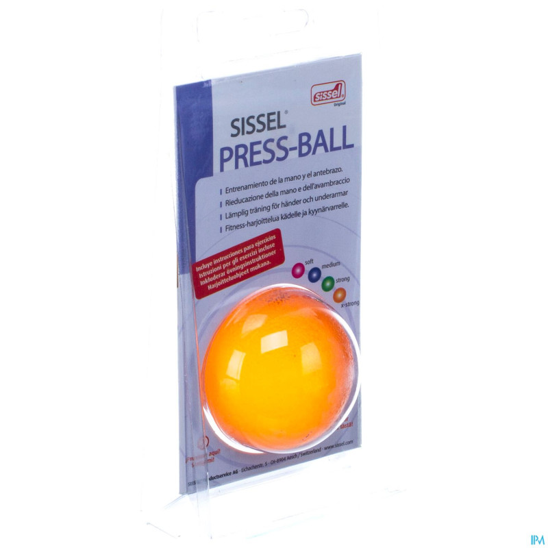 Sissel press ball x-strong orange