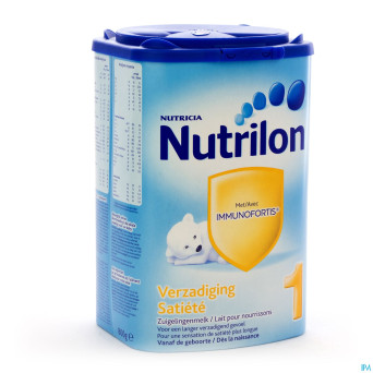 Nutrilon 1 satiete lait nourrissons pdr 800g