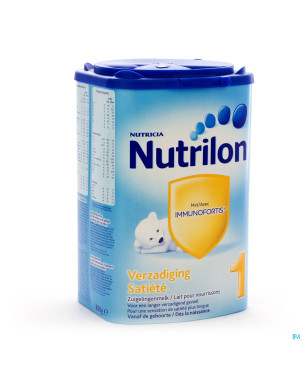 Nutrilon 1 satiete lait nourrissons pdr 800g