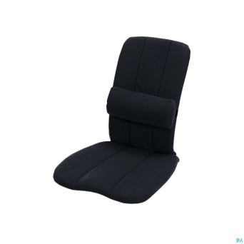 Sissel dorsaback +pad support dos+lombaire noir