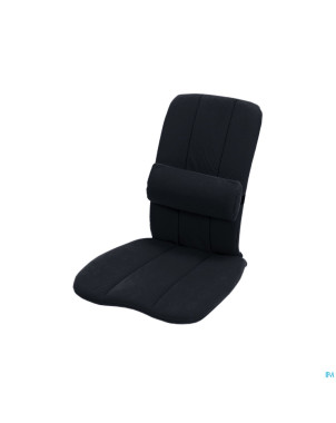 Sissel dorsaback +pad support dos+lombaire noir