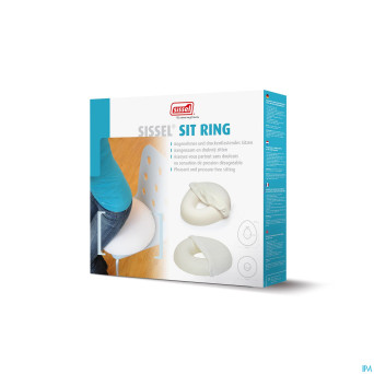 Sissel sitring rond avec housse blanche