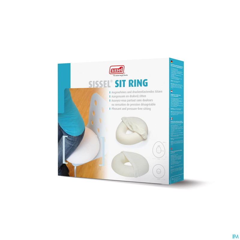Sissel sitring rond avec housse blanche
