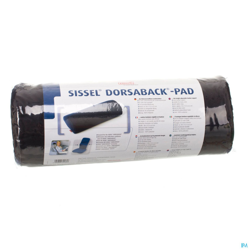 Sissel pad soutien lombaire pour dorsaback noir