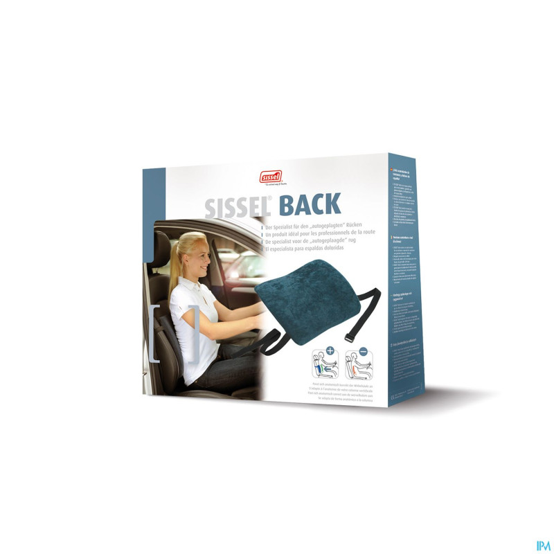 Sissel back support dos lombaire bleu