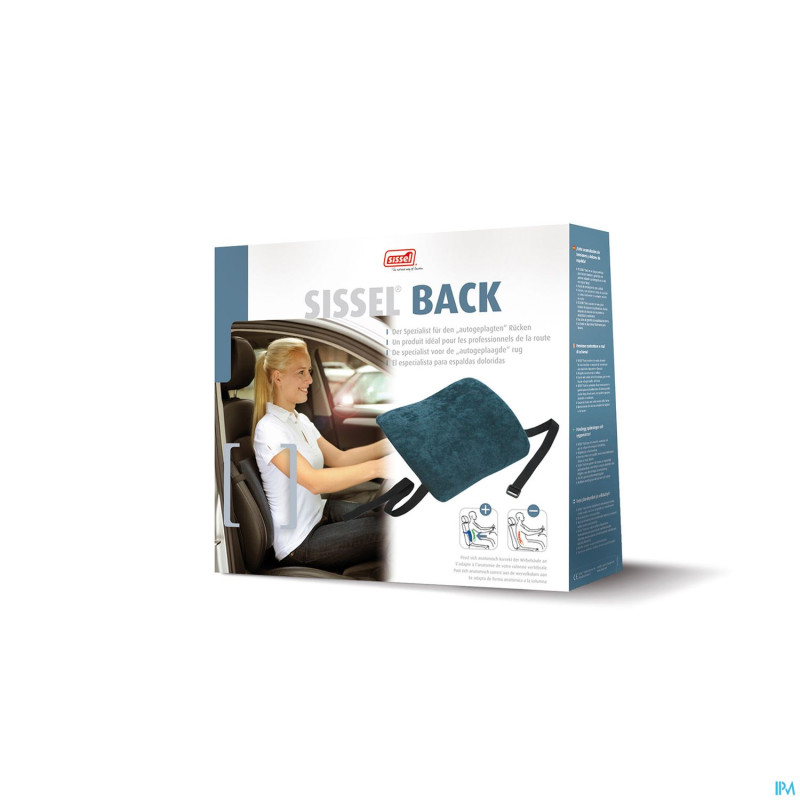 Sissel back support dos lombaire gris