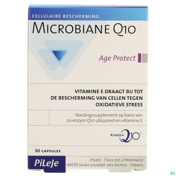 Microbiane q10 ubiquinol gel 30x428mg