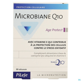 Microbiane q10 ubiquinol gel 30x428mg