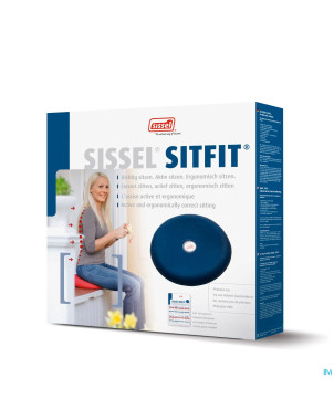 Sissel sitfit coussin ballon diam.33cm noir