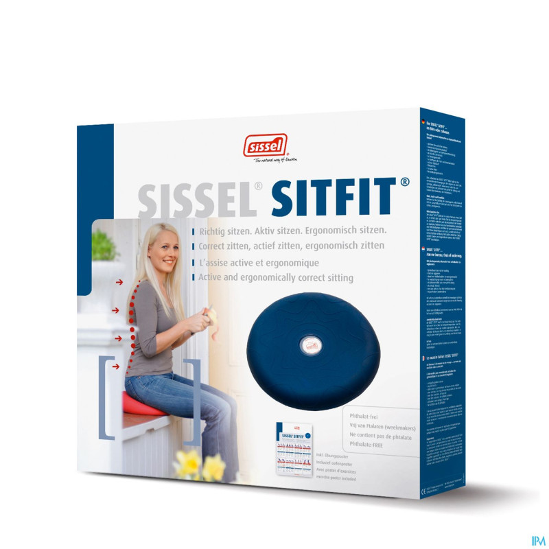 Sissel sitfit coussin ballon diam.36cm rouge