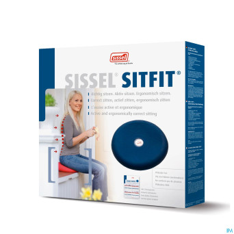 Sissel sitfit coussin ballon diam.36cm noir