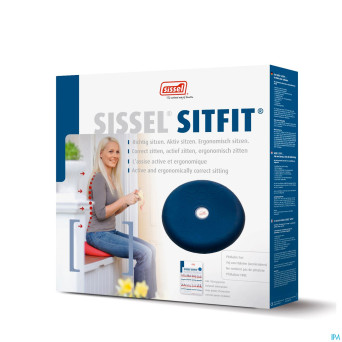 Sissel sitfit coussin ballon diam.36cm bleu