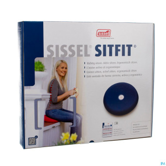 Sissel sitfit coussin ballon diam.36cm bleu