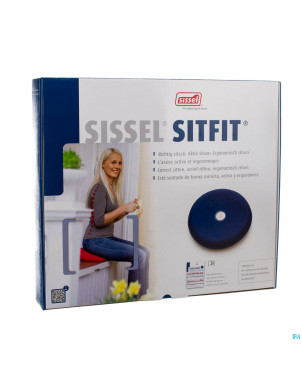 Sissel sitfit coussin ballon diam.36cm bleu