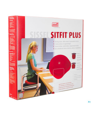 Sissel sitfit plus coussin ballon bleu + pompe