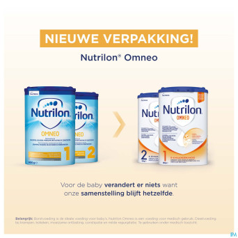 Nutrilon omneo 1 lait nourrissons pdr 800g