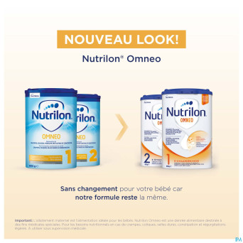 Nutrilon omneo 1 lait nourrissons pdr 800g