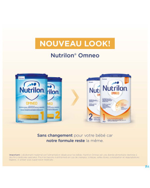 Nutrilon omneo 1 lait nourrissons pdr 800g