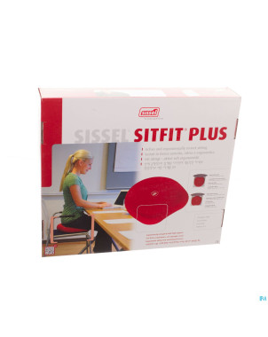 Sissel sitfit plus coussin ballon noir + pompe
