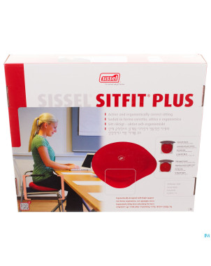 Sissel sitfit plus coussin ballon noir + pompe