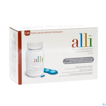 Alli caps 120 x 60 mg