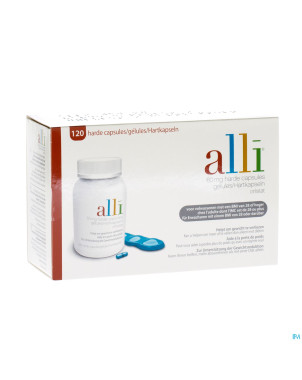 Alli caps 120 x 60 mg