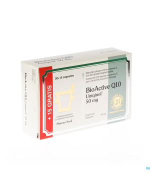 Bioactive q10 50mg promopack caps 30+15