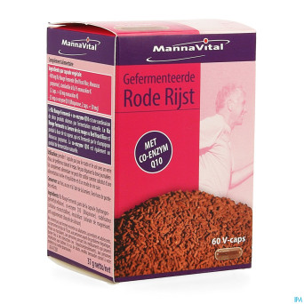 Mannavital riz rouge fermente+co enzyme q10