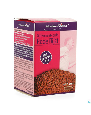 Mannavital riz rouge fermente+co enzyme q10