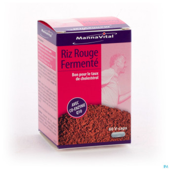 Mannavital riz rouge fermente+co enzyme q10