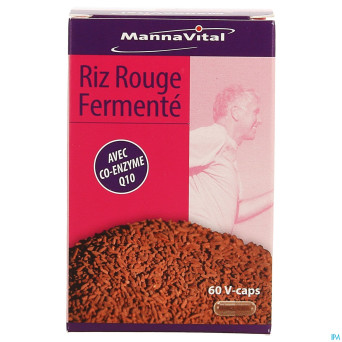 Mannavital riz rouge fermente+co enzyme q10